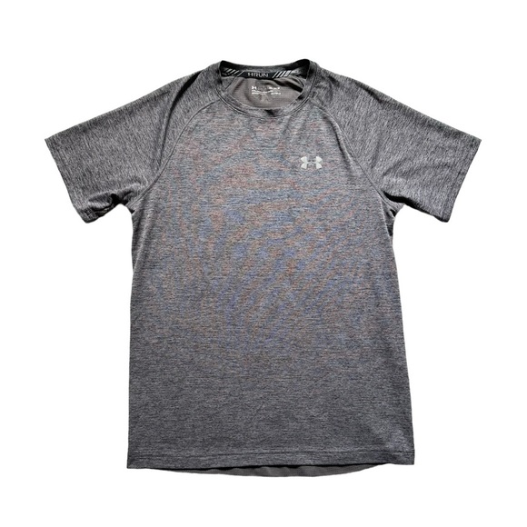 Under Armour Men’s Running Dri-Fit T-shirt Gray Size M - Picture 1 of 6